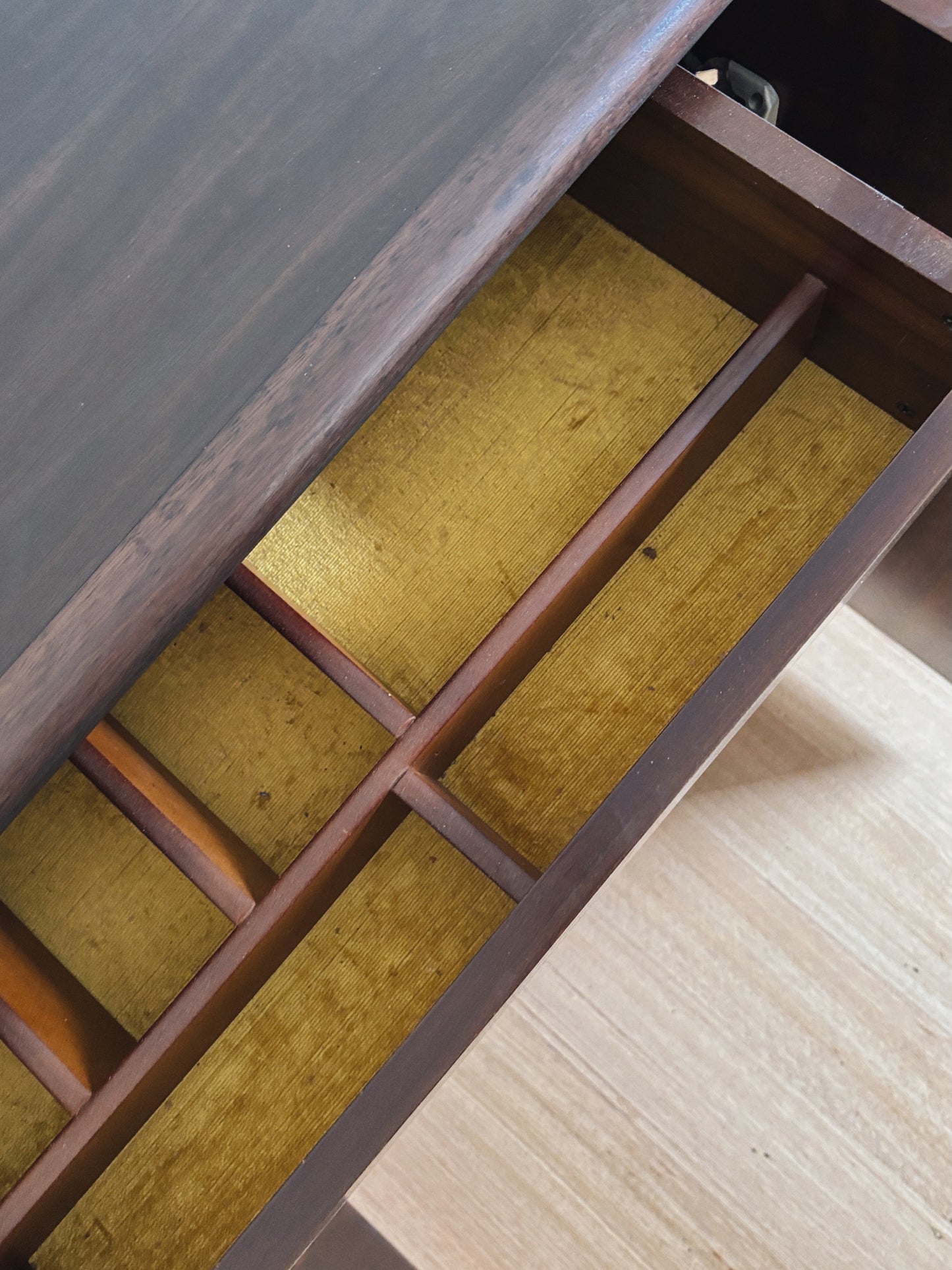 1980s Walnut Sideboard with Arch Detail