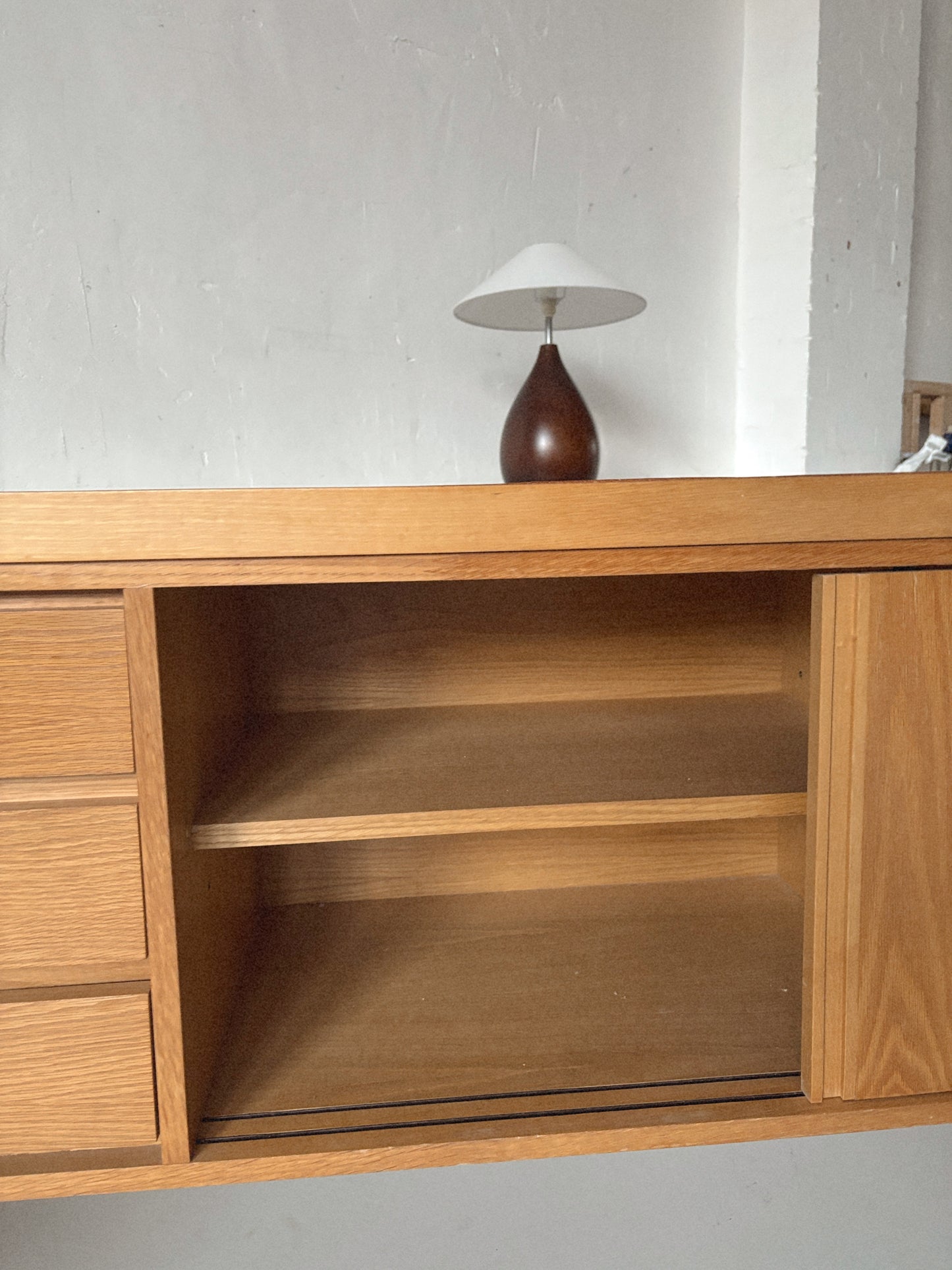 Minimalist Oak Sideboard
