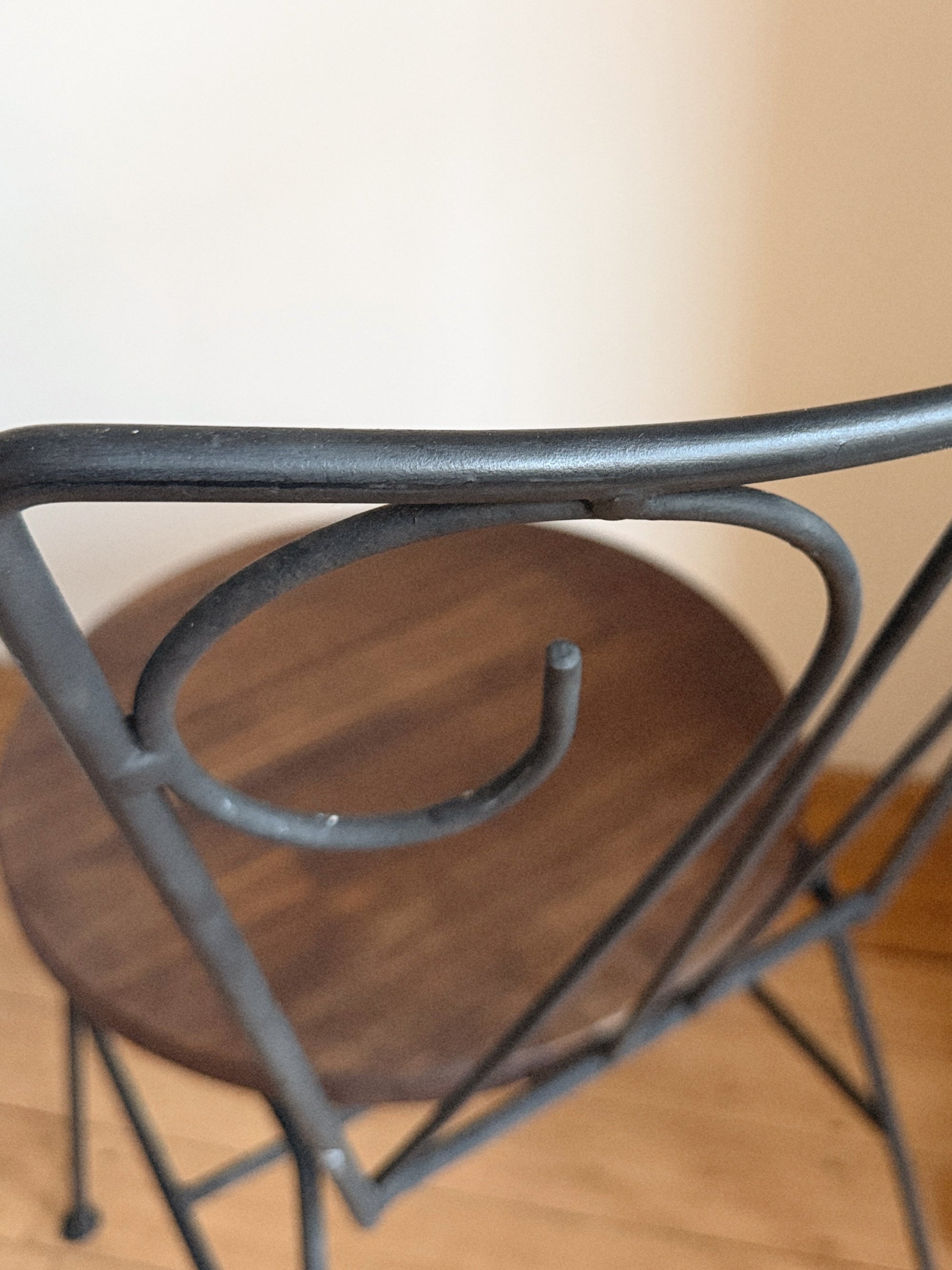 Set 4 Wrought Iron Chairs