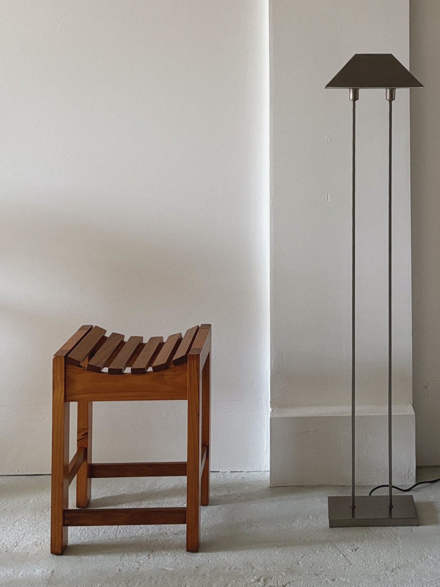 1970s Brutalist Stools