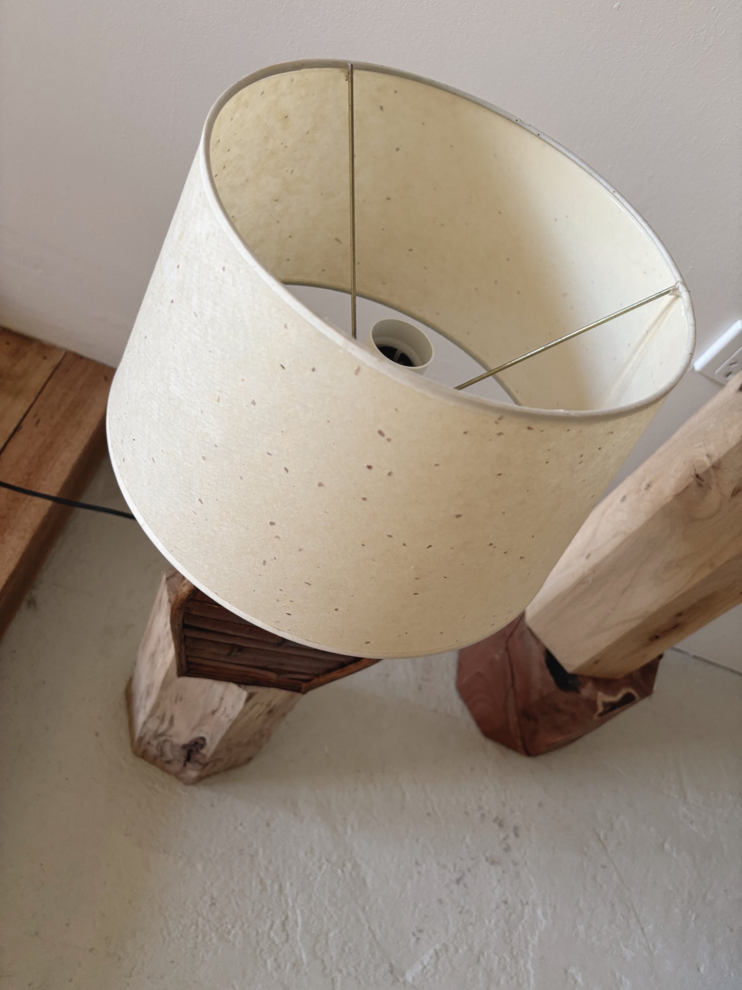 Vintage Bamboo Table Lamps