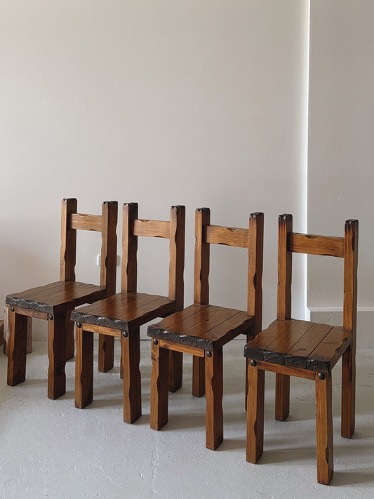 1970s Brutalist Chairs