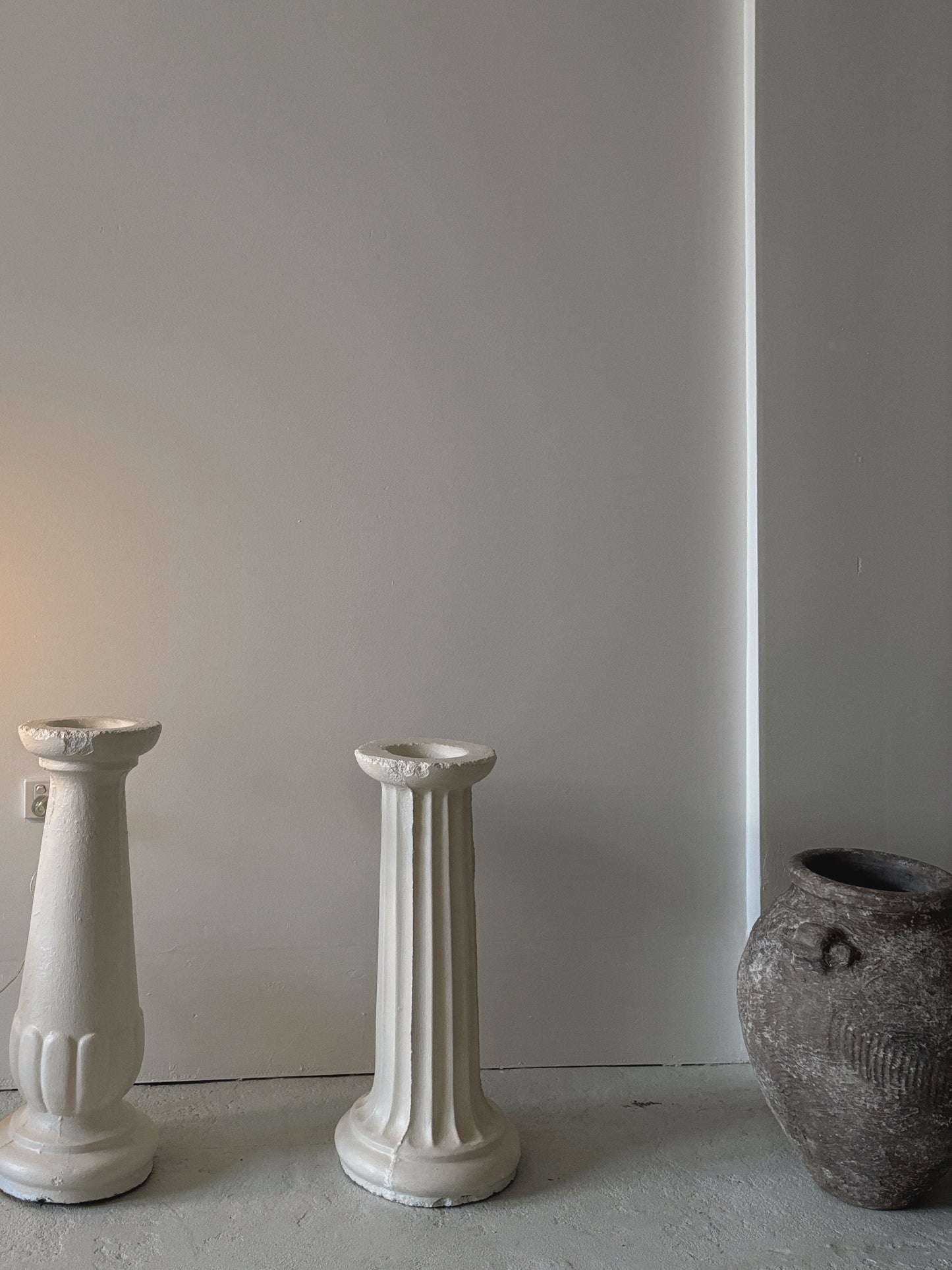 Vintage Concrete Pedestals