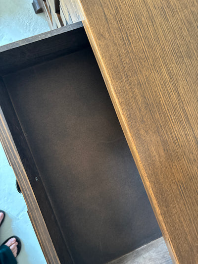 1970s Brutalist Walnut Sideboard