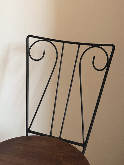 Set 4 Wrought Iron Chairs