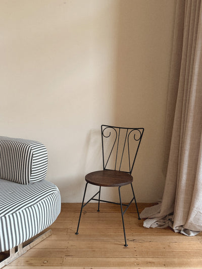 Set 4 Wrought Iron Chairs