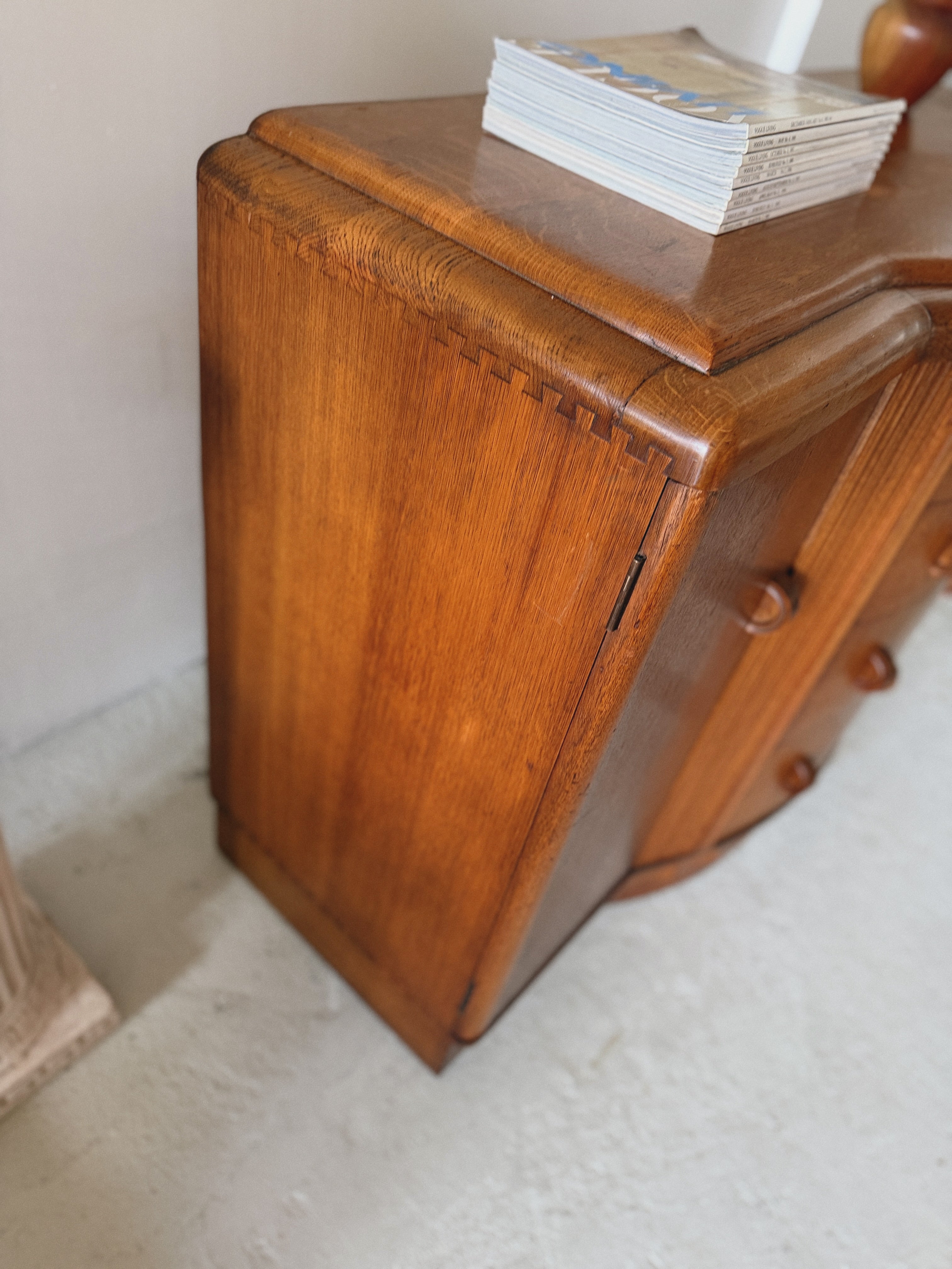 Art Deco Oak Sideboard