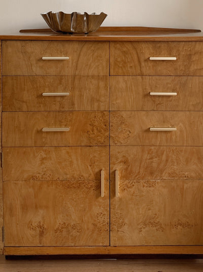 Tall Burl Sideboard