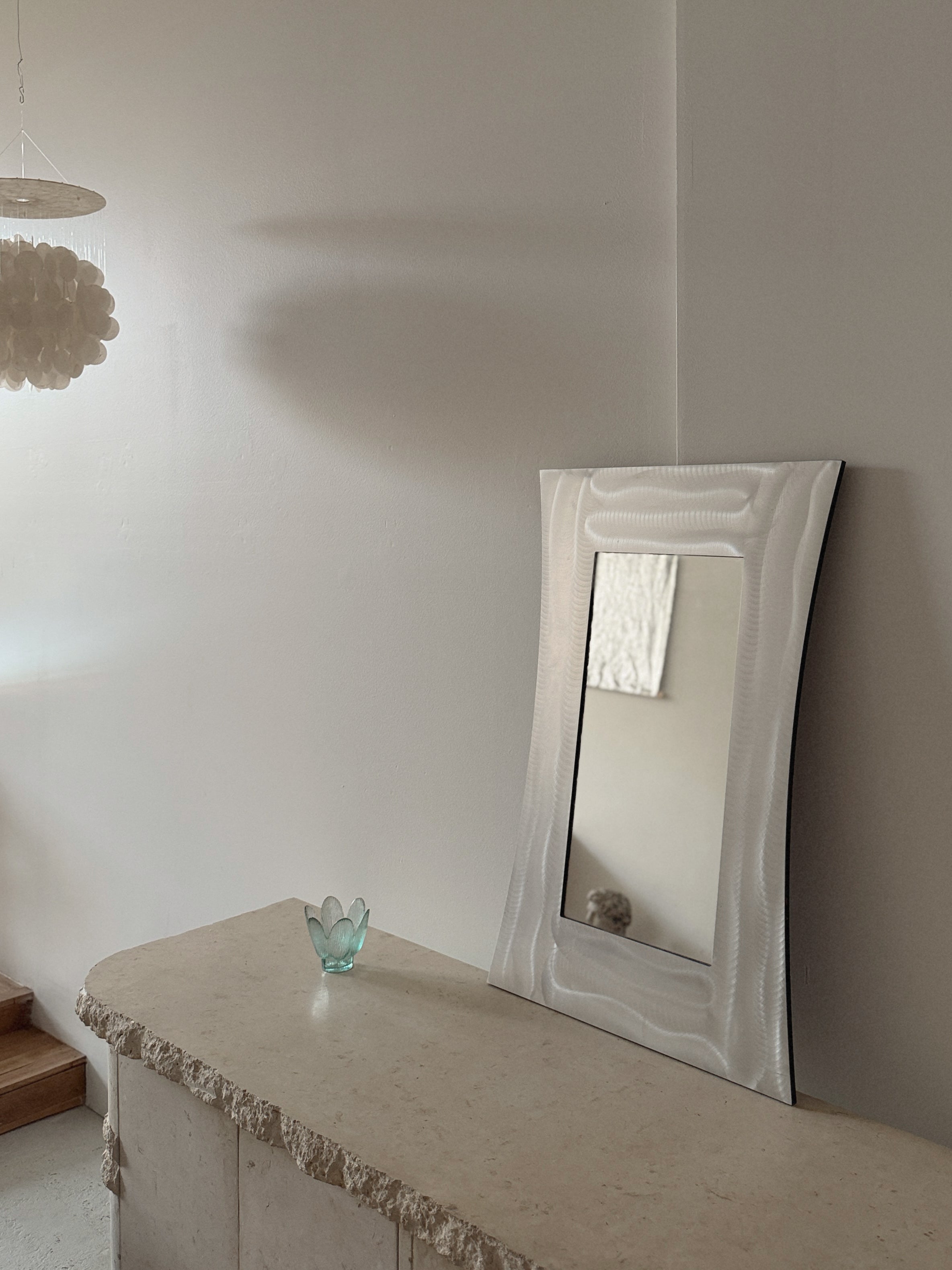 Silver Y2K Mirror