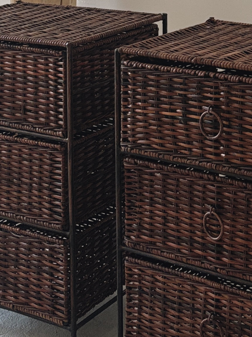 Woven Bedside Tables