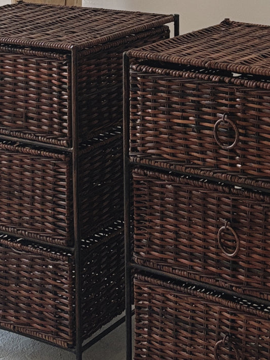 Woven Bedside Tables