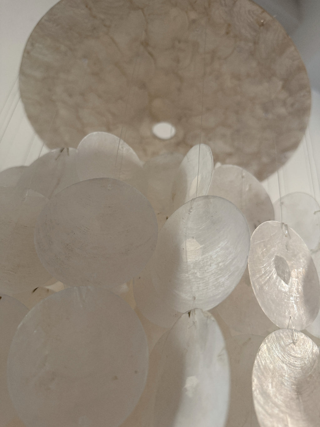 Vintage Capiz Pendant