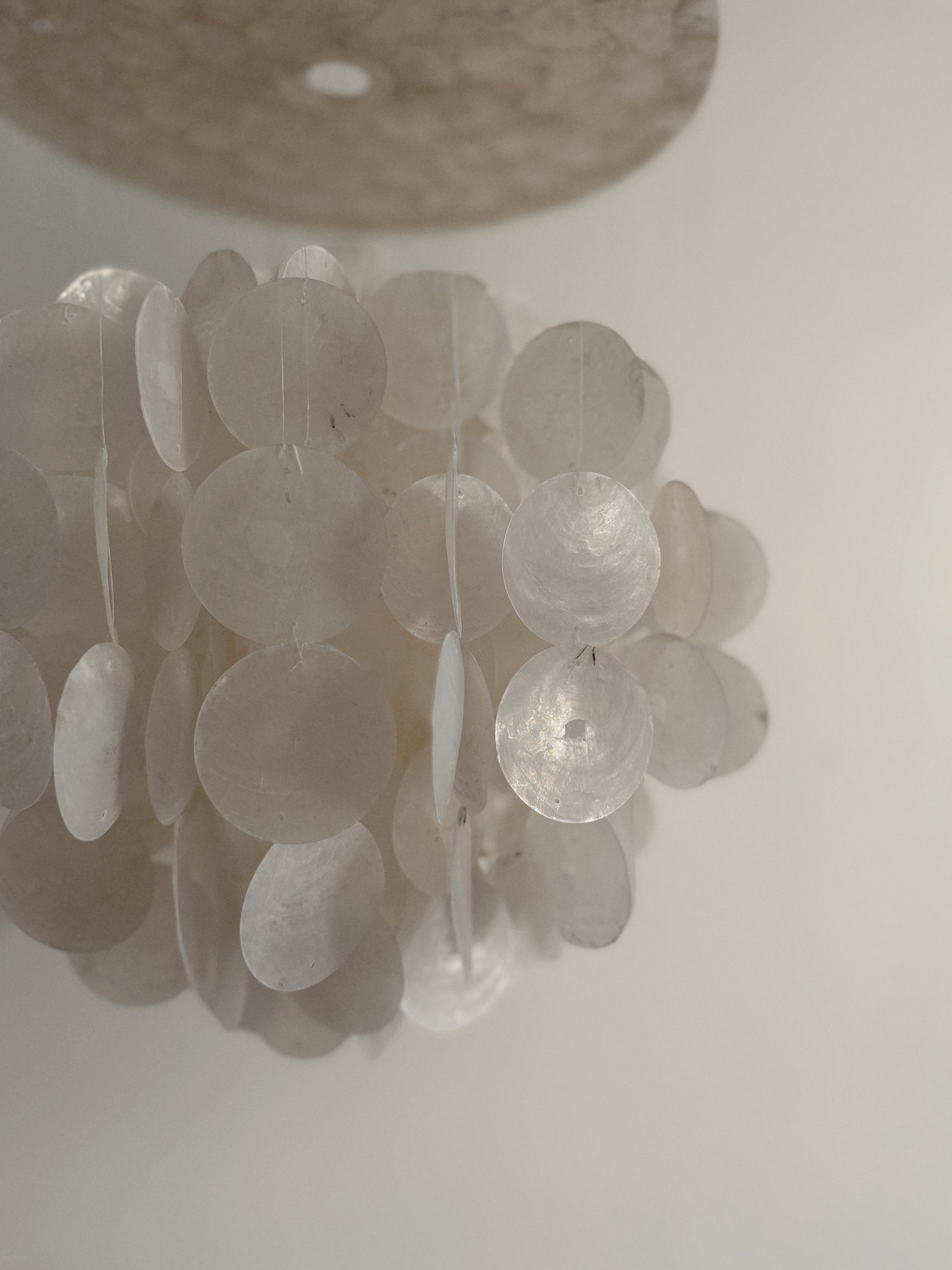 Vintage Capiz Pendant