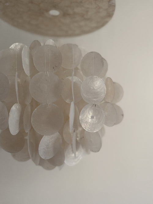 Vintage Capiz Pendant