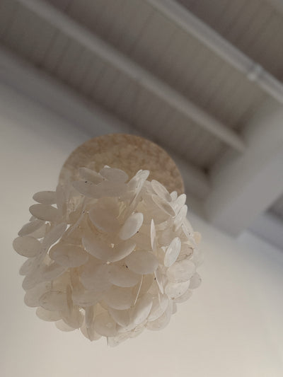 Vintage Capiz Pendant