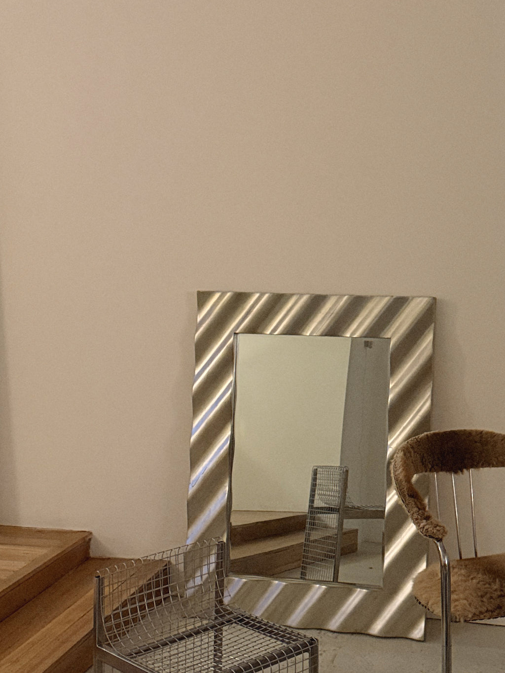 Chunky Wave Mirror