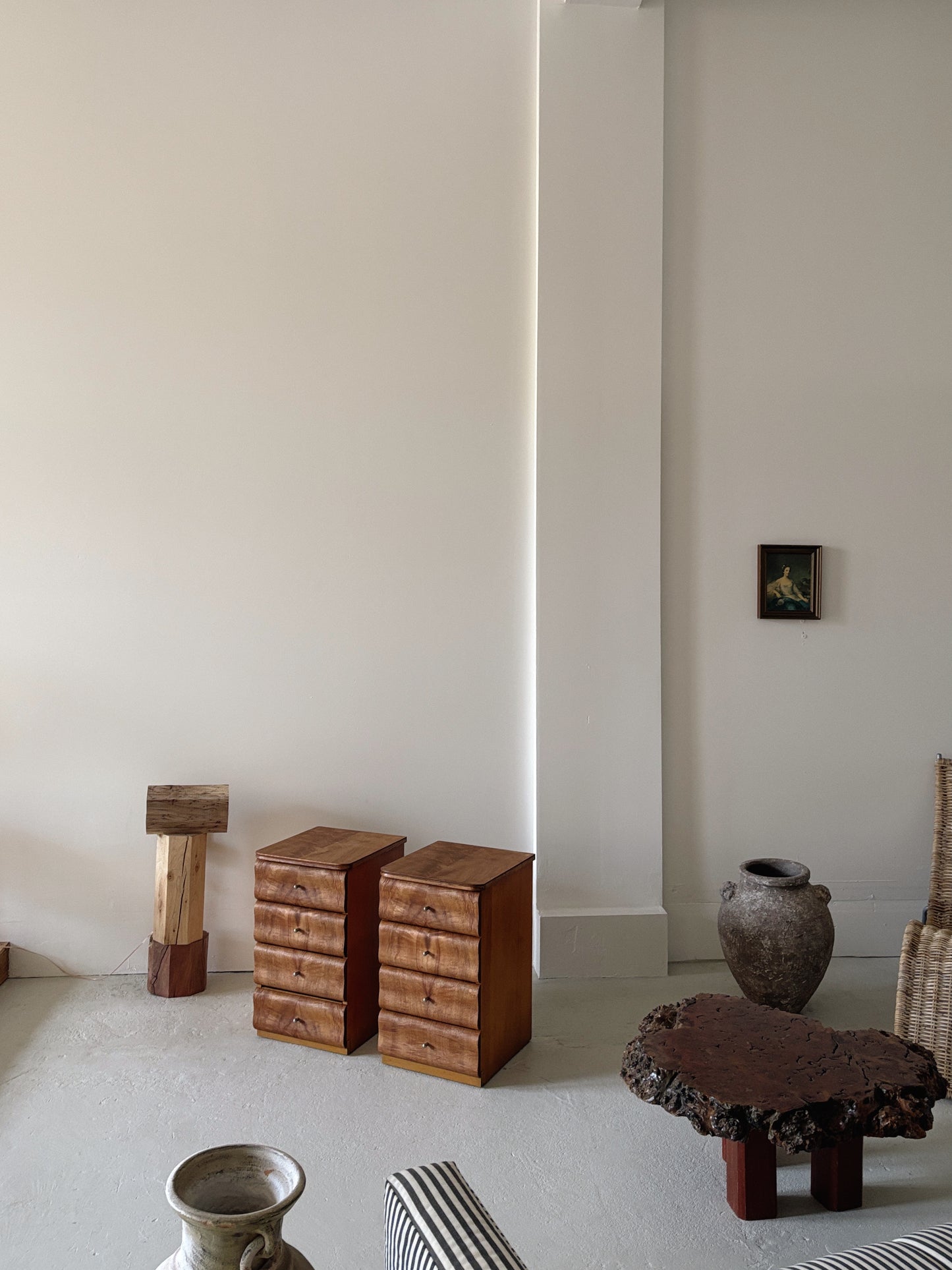 Wave Front Bedside Tables