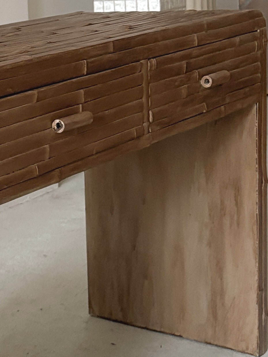 Bamboo Console Table