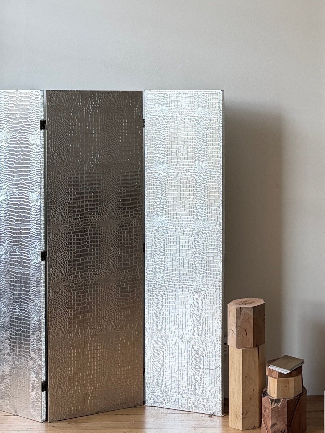 Metallic Room Divider