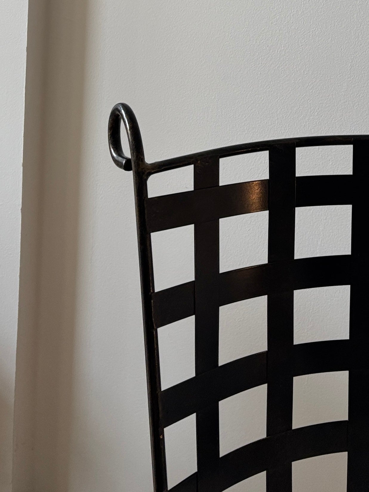 *CUSTOM* Set x 6 Curly Wrought Iron Chairs