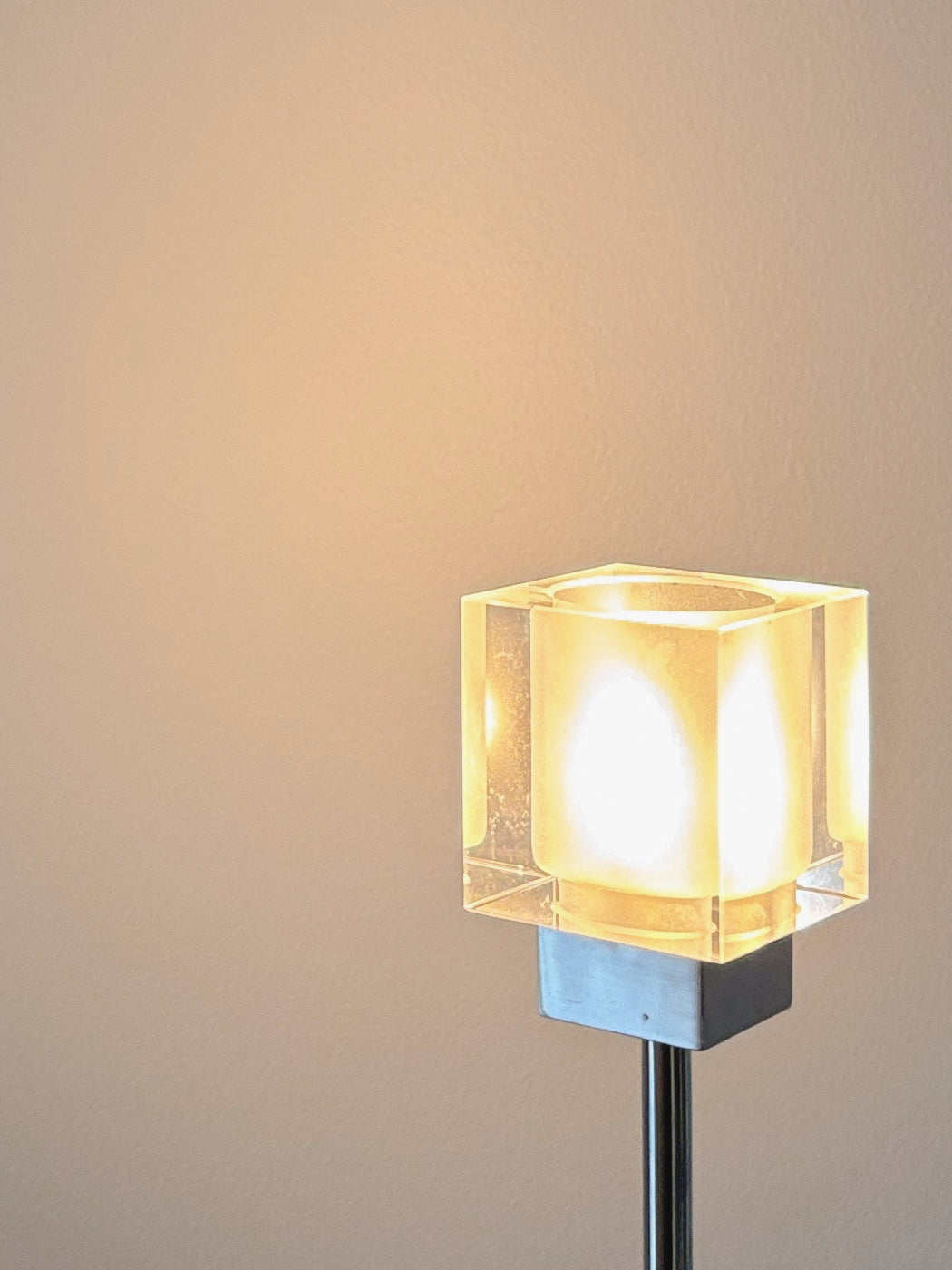 Chrome Table Lamp
