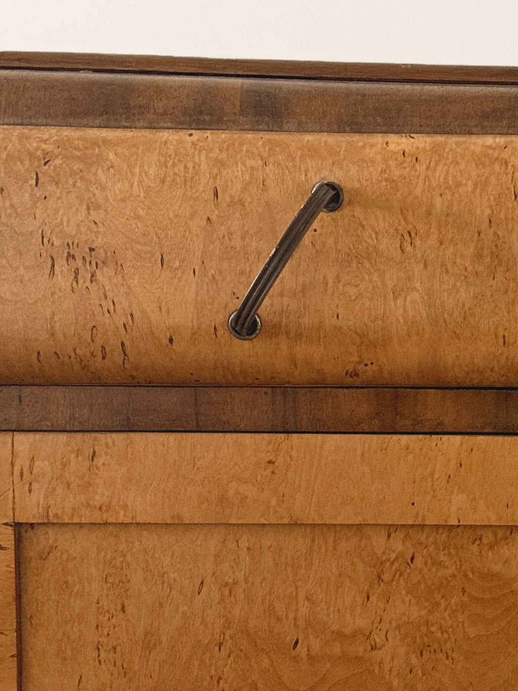 Art Deco Burl Sideboard