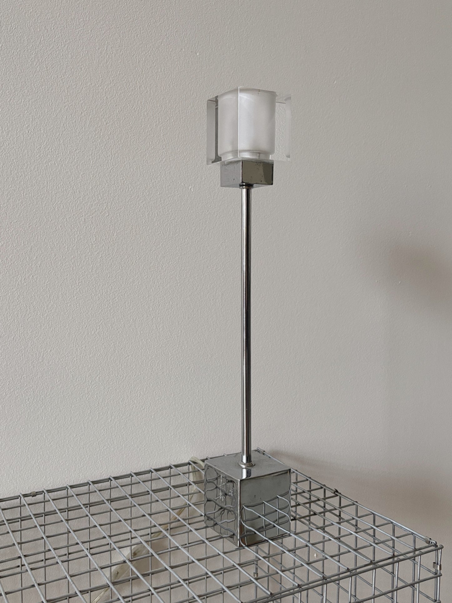 Chrome Table Lamp