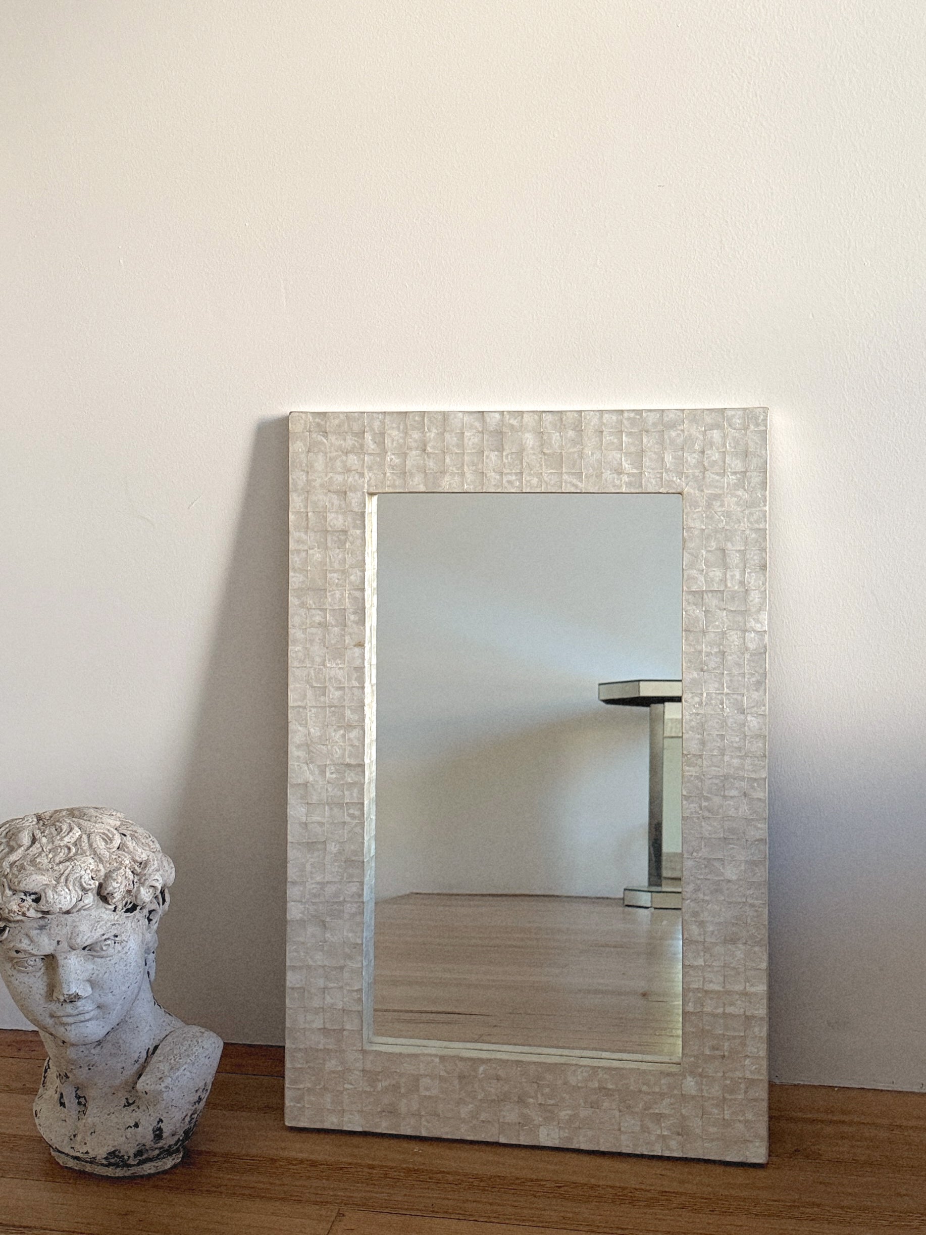 Shell Frame Mirror
