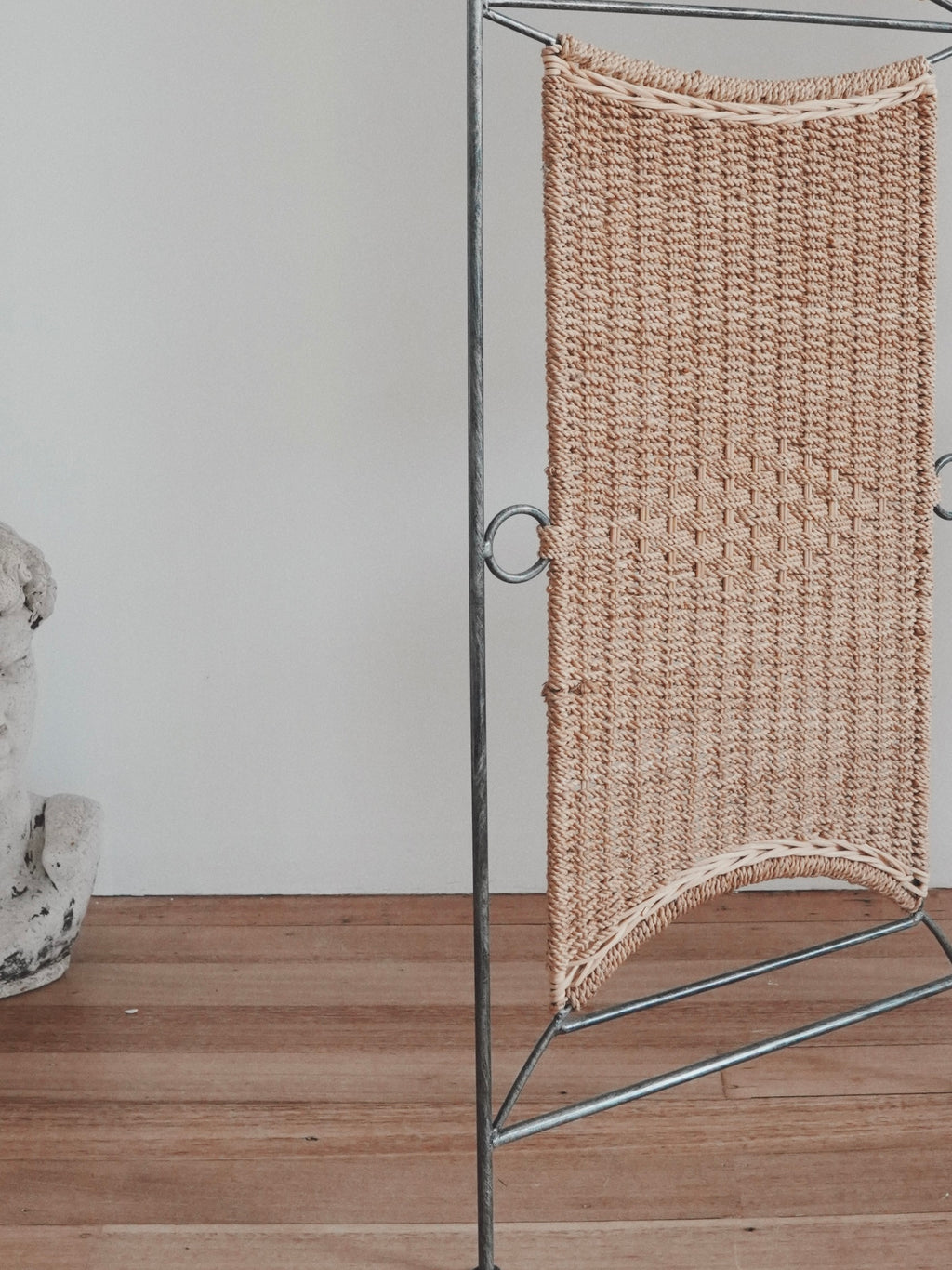 Wrought Iron Folding Screen
