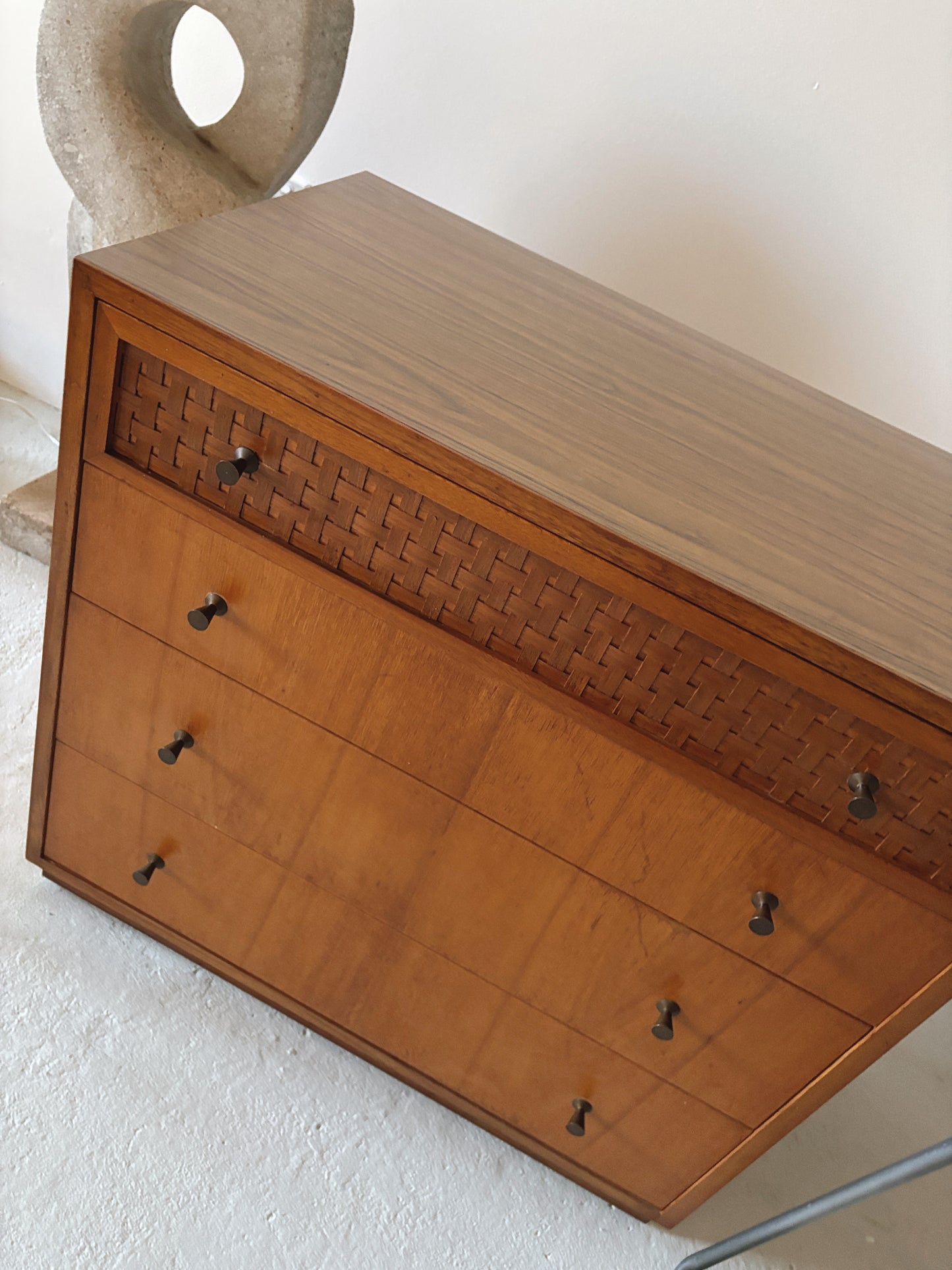 Mid Century Detailed Desk