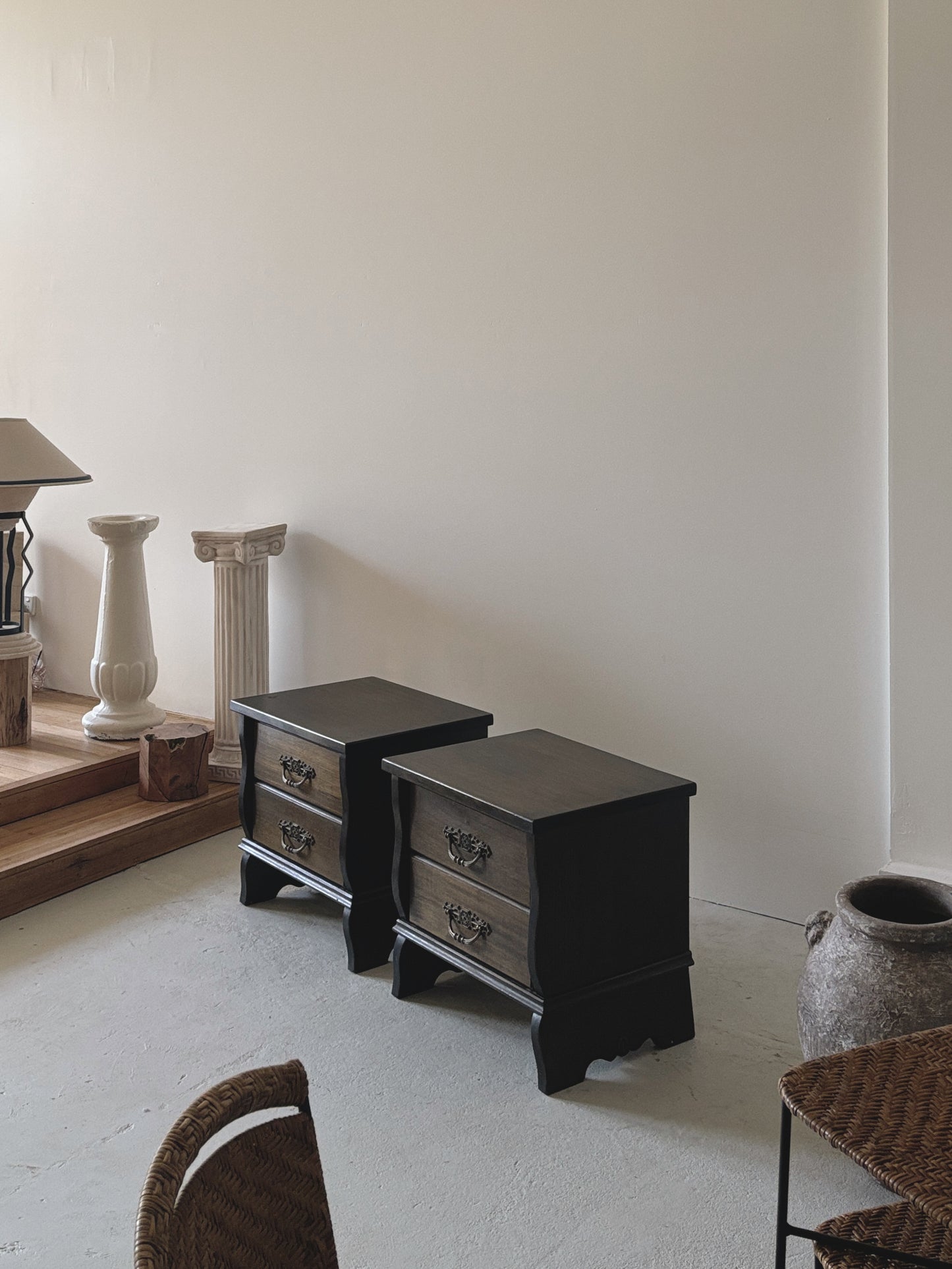 Brutalist Bedside Tables