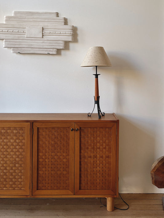 Steel + Timber Table Lamp