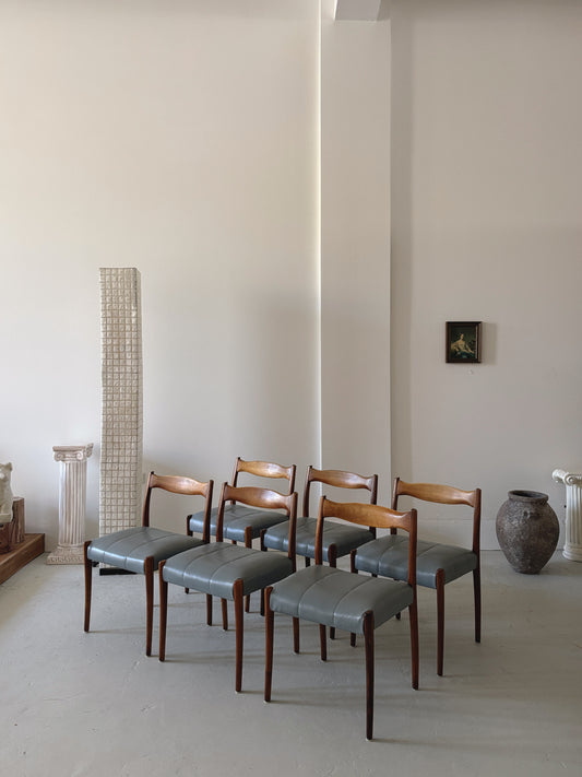 Set x 6 Fler 64 Dining Chairs