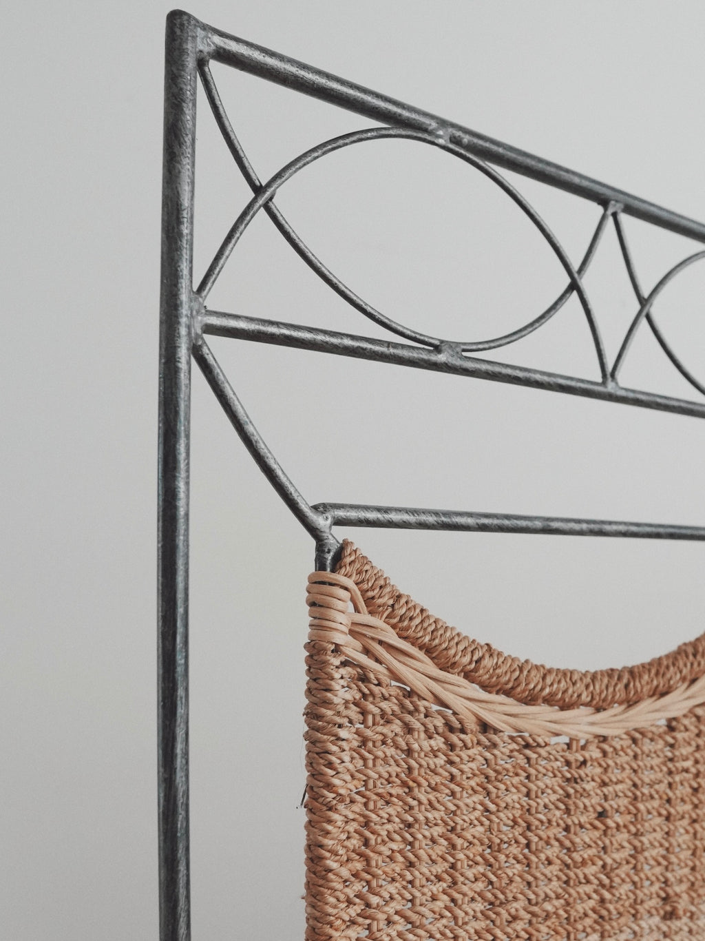 Wrought Iron Folding Screen