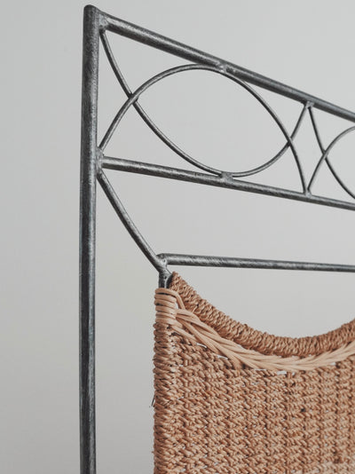 Wrought Iron Folding Screen