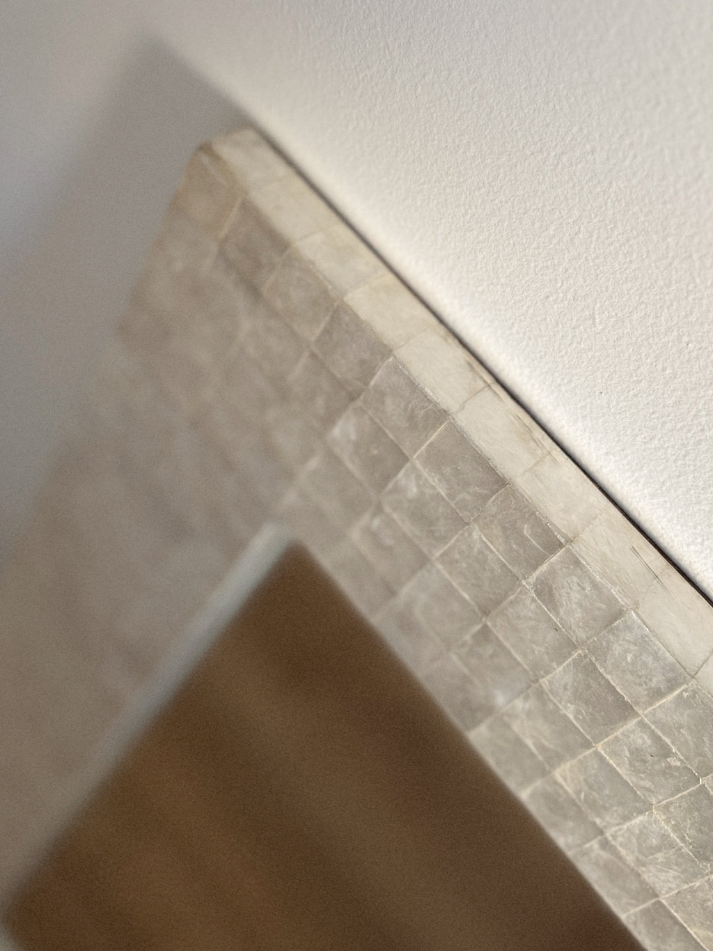 Shell Frame Mirror
