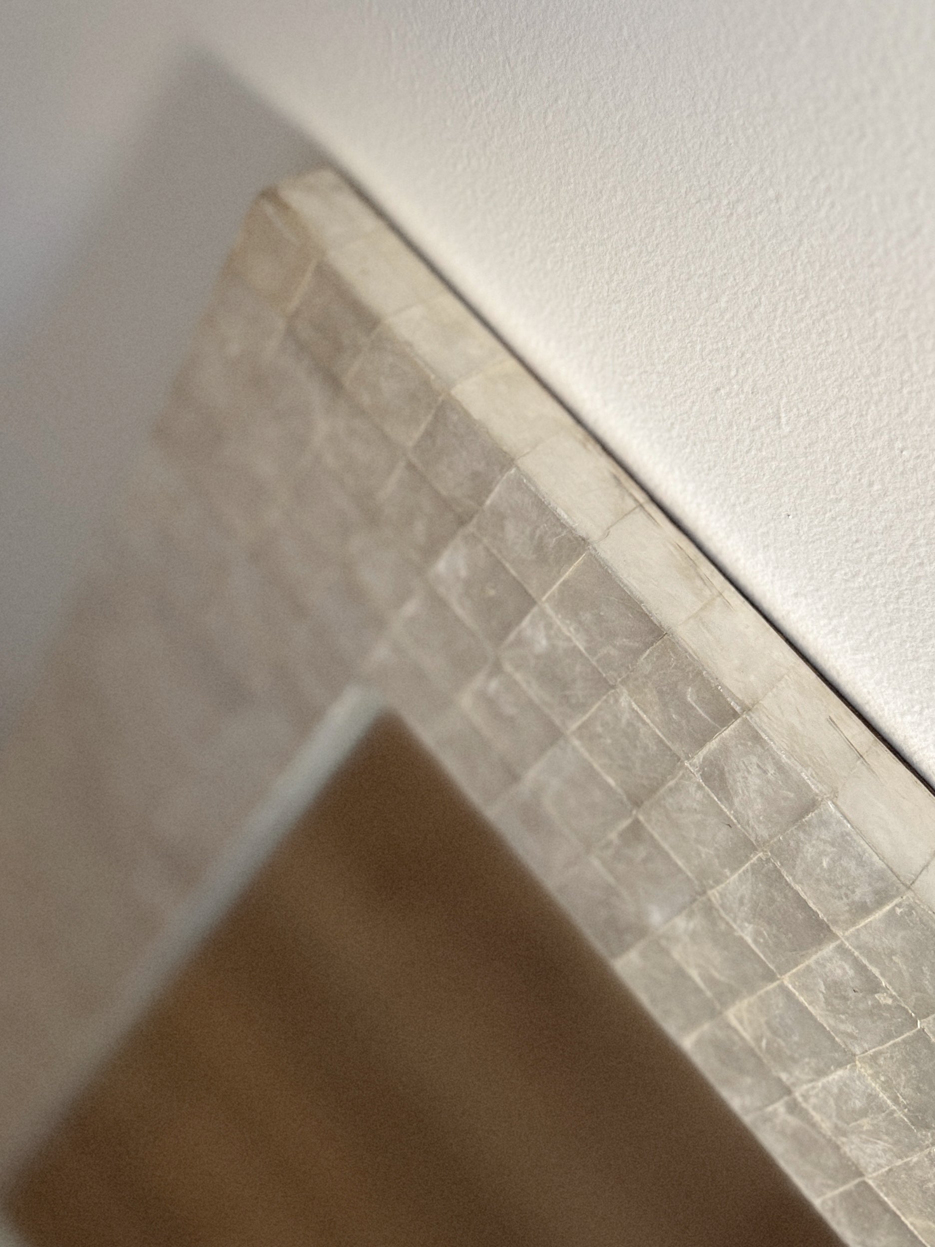 Shell Frame Mirror