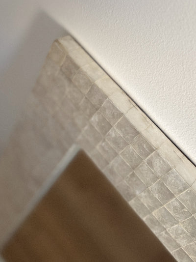Shell Frame Mirror