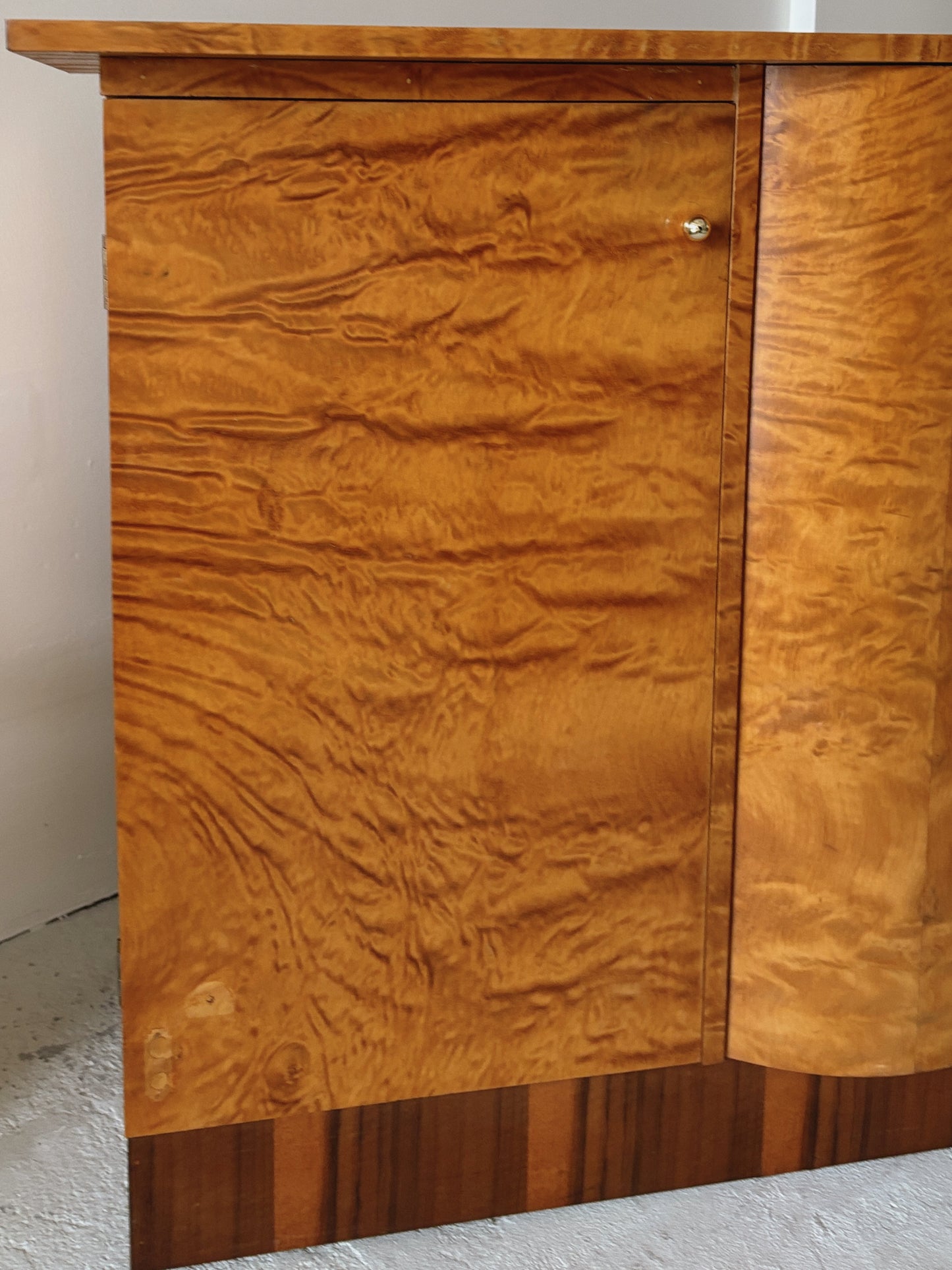 Art Deco Burr Sideboard