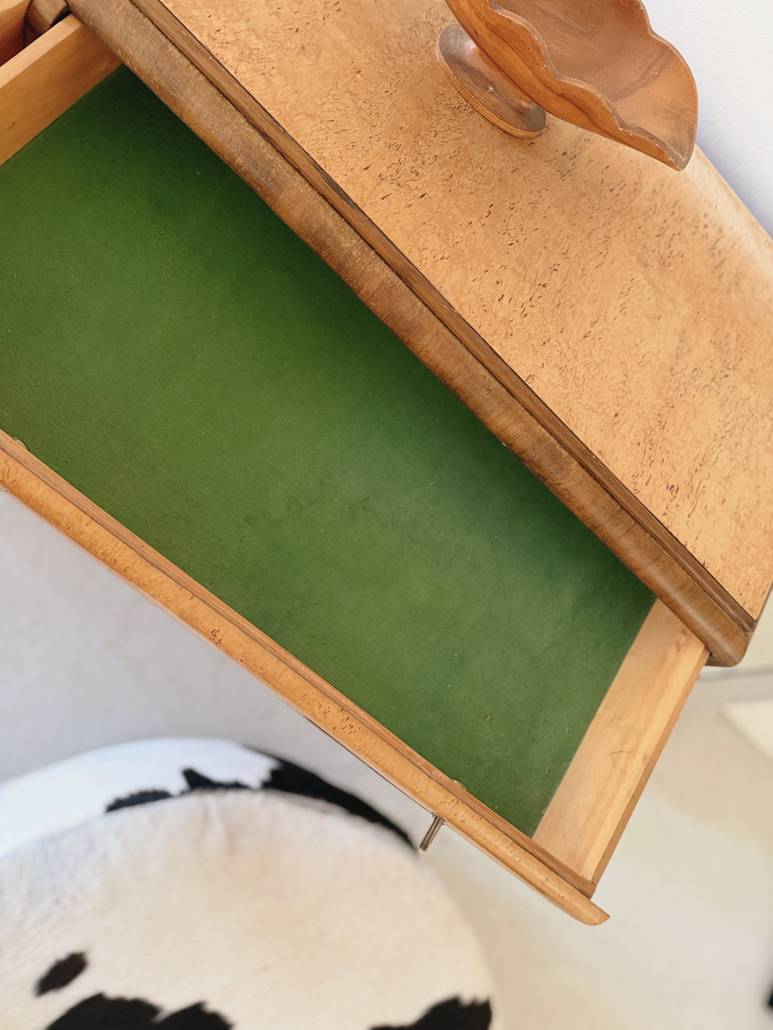 Art Deco Burl Sideboard