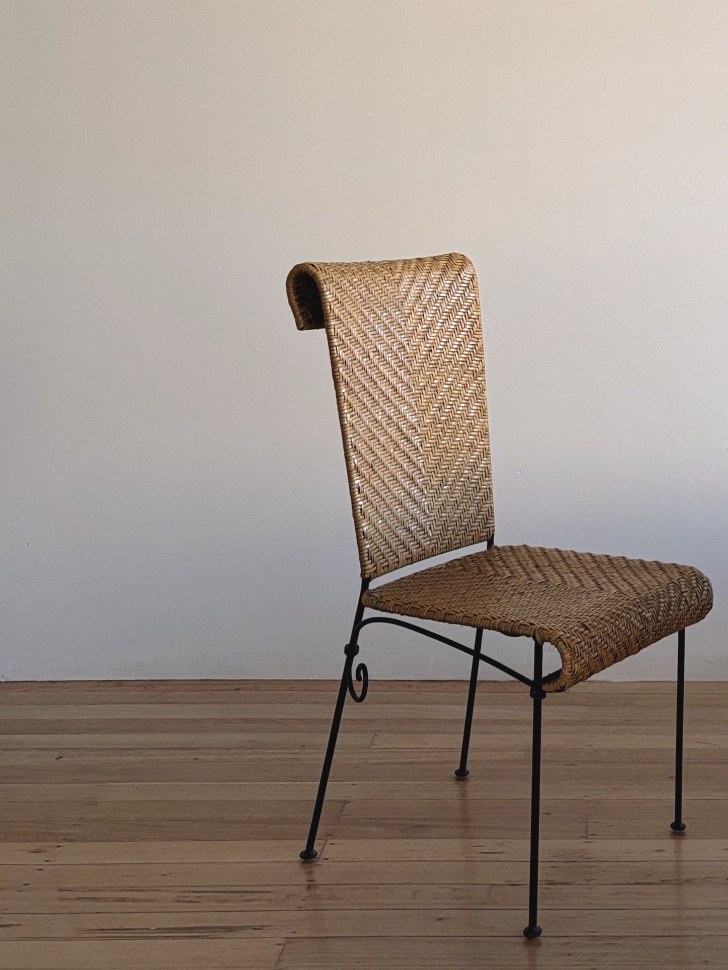 Set 6 Curly Dining Chairs
