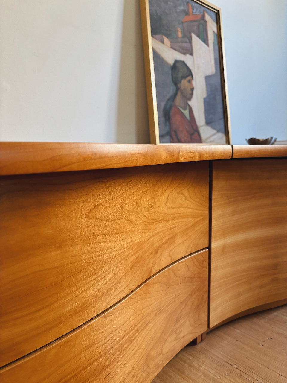 Danish Wave Front Sideboard