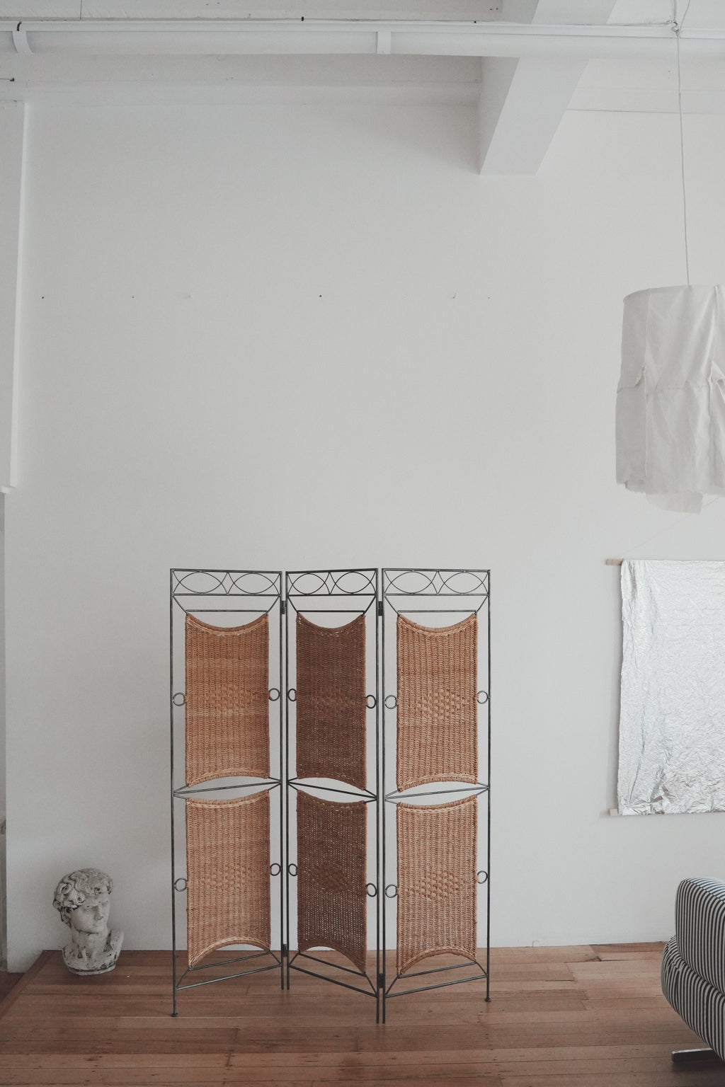 Wrought Iron Folding Screen
