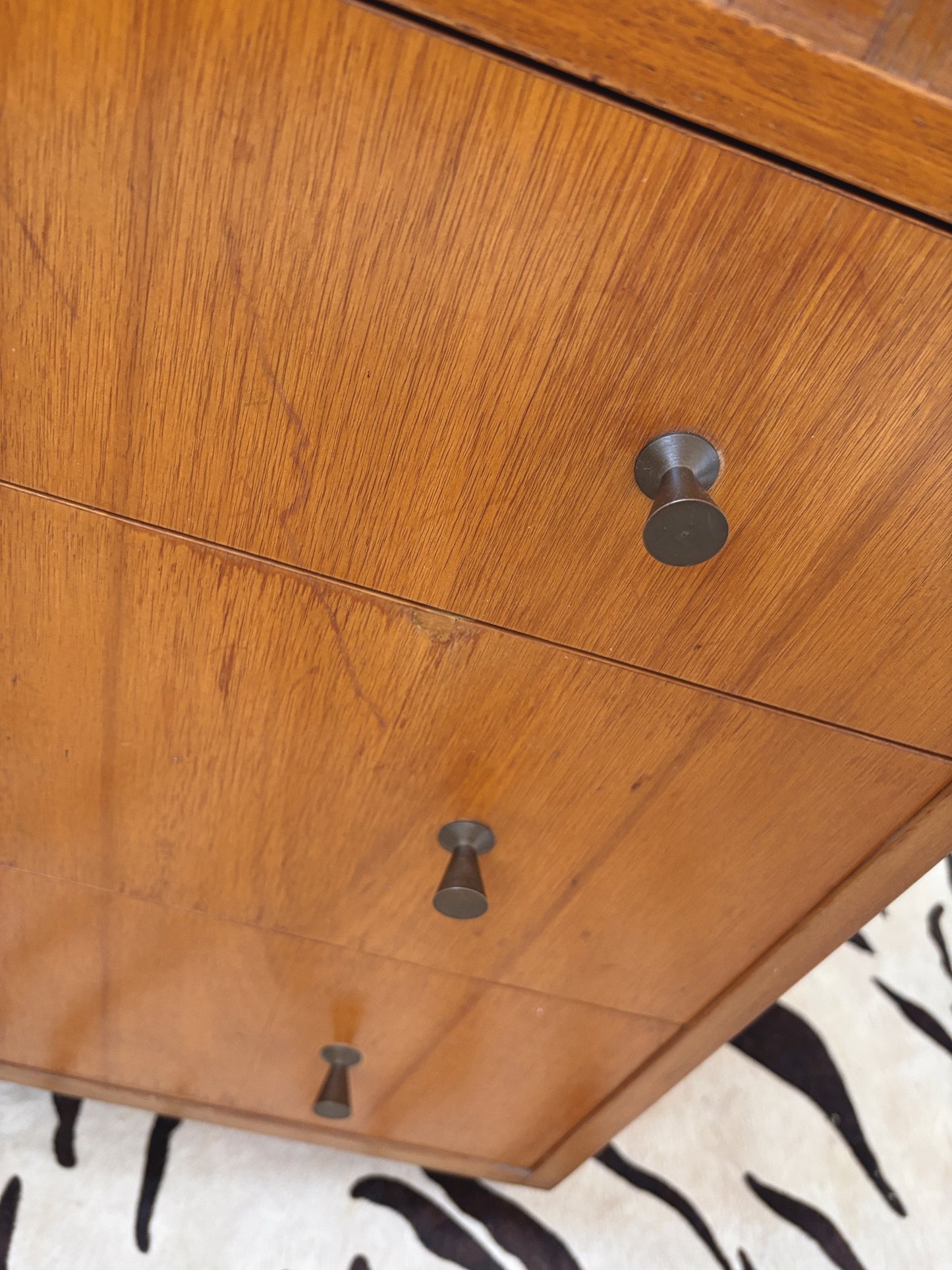 Mid Century Detailed Desk