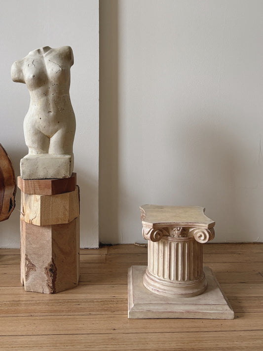 Mini grecian pedestal