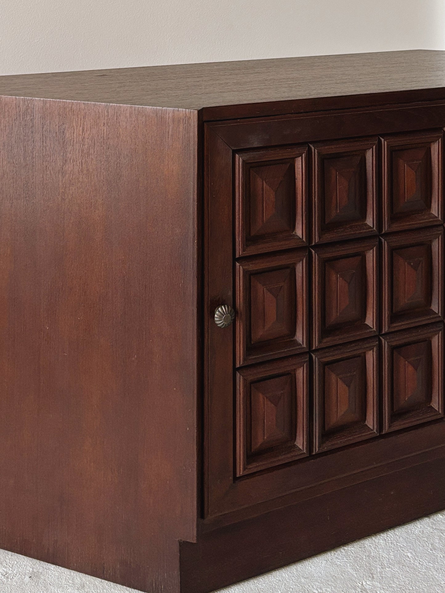 Brutalist Cabinet 1970s