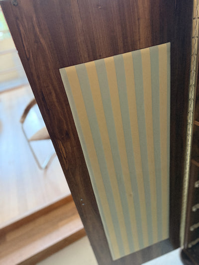 Art Deco Style Inlay Cabinets