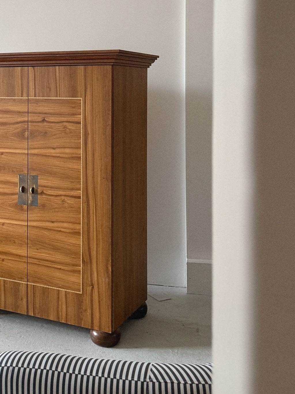 Art Deco Style Inlay Cabinets