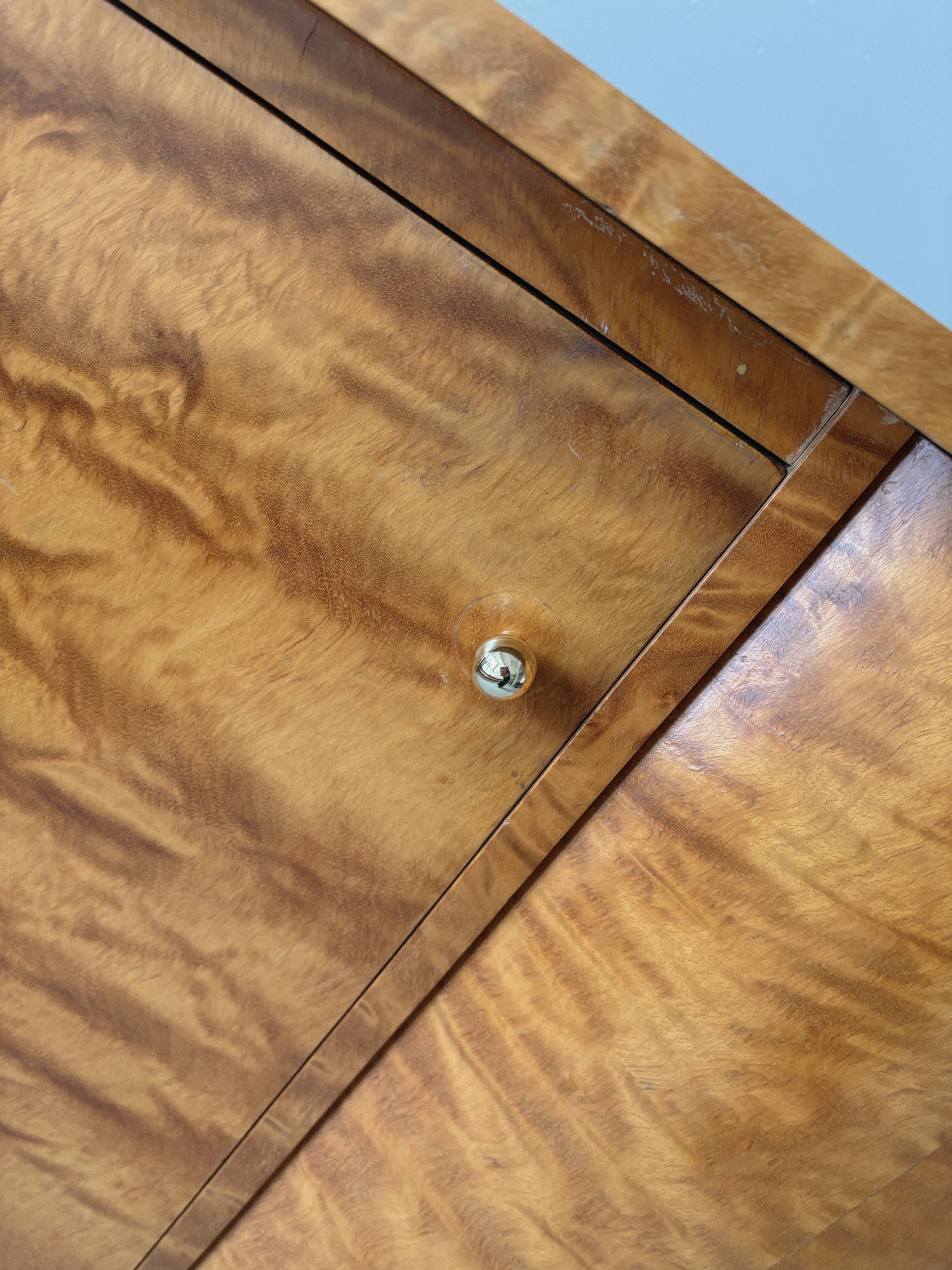 Art Deco Burr Sideboard