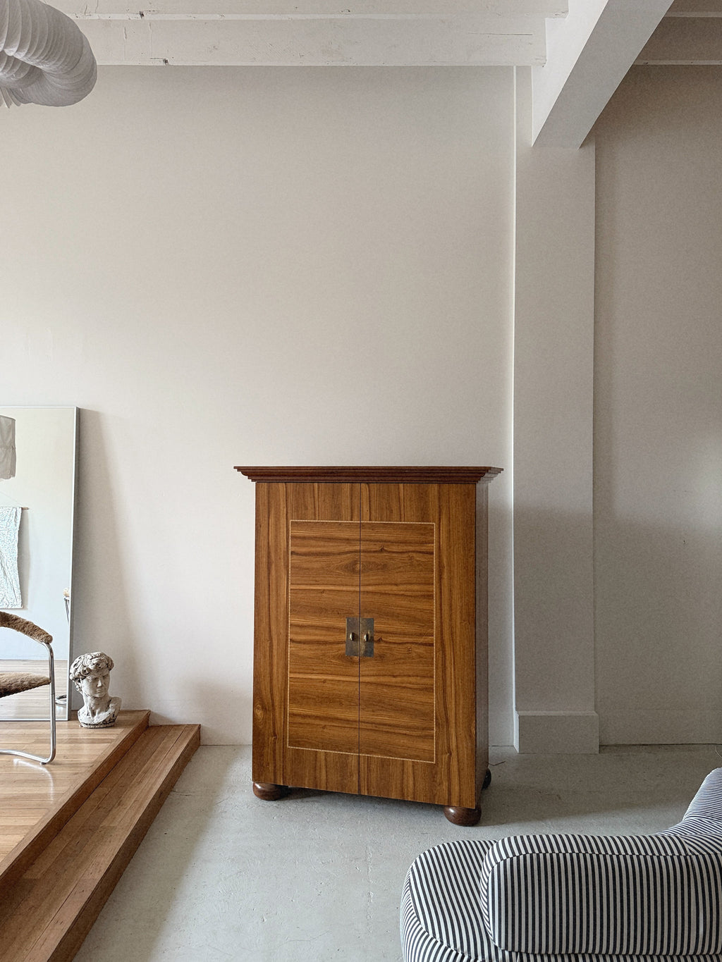 Art Deco Style Inlay Cabinets
